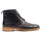 Stackstead Brogue Boot // Black (UK: 11)