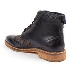 Stackstead Brogue Boot // Black (UK: 11)