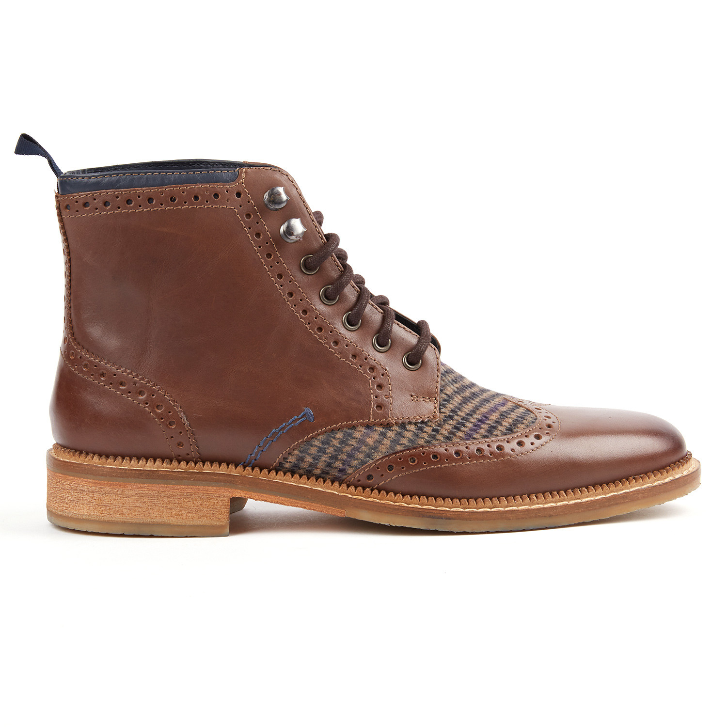 Stackstead Brogue Boot // Brown (UK: 12) - Fashion Clearance - Touch of ...