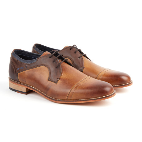 Goodwin Smith // Whitworth Two Tone Derby // Brown + Tan (UK: 7)