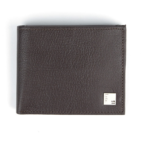 Signature Passcase Wallet // Brown