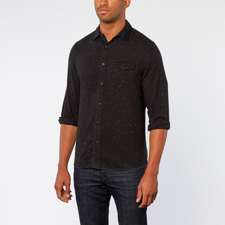 Nepe Button-Up // Black (S)