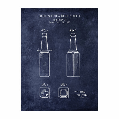 1933 Design For A Beer Bottle