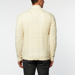 Loft 604 // Merino Wool Blend Blazer // Ivory (XL)