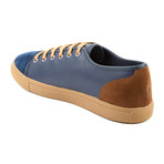 Denizen Leather + Suede Sneaker // Blue + Brown (US: 12)
