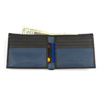 Pat Bi-Fold Wallet // Black