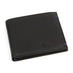 Pat Bi-Fold Wallet // Black