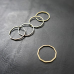 Dainty Sterling Silver Stacking Knuckle Ring // Size 4