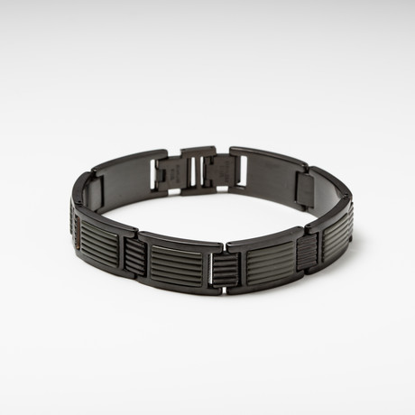 Black + Grey Link Bracelet