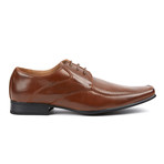 Bonafini // Perforated Lace-Up Dress Shoe // Cognac (US: 7)