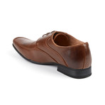 Bonafini // Perforated Lace-Up Dress Shoe // Cognac (US: 9)