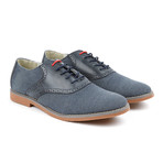 Lace-Up Multi-Tone Oxford // Navy (US: 10)