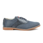 Lace-Up Multi-Tone Oxford // Navy (US: 10)