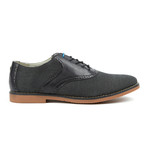 Lace-Up Multi-Tone Oxford // Black (US: 10)