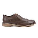 Tony's Casuals // Wingtip Casual Lace-Up Shoes // Brown (US: 7.5)