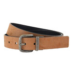 Tadley Belt  // Tan + Black (32")