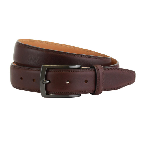 Stanley Belt // Burgundy (32")