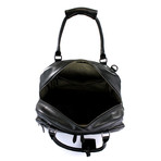 Sandham Zipped Base Weekender // Black