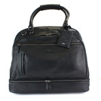 Sandham Zipped Base Weekender // Black