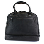 Sandham Zipped Base Weekender // Black