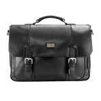 Lanlay Briefcase // Black