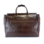 Lanlay Framed Weekender // Chestnut