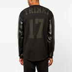 Thrilla Baseball Sweatshirt // Black (M)