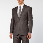 Renoir // 2 Piece Window Pane Slim Fit Suit // Grey (US: 46L)