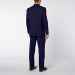 Renoir // 2 Piece Shadow Plaid Slim Fit Suit // Navy (US: 34S)