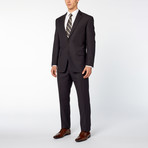 Pierre Noir // 2 Piece Birdseye Classic Fit Suit // Black (US: 40S)