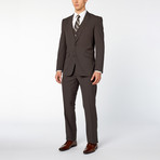 Renoir // 3 Piece Check Slim FIt Suit // Multi (US: 38S)