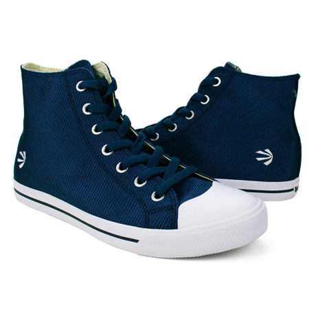 Hi-Top Sneaker // Blue (US: 8)