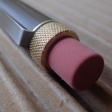 Brass Cap & Pocket Clip with Eraser