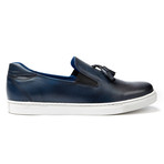 Garrett Tassel Sneaker // Navy (US: 10.5)