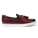 Garrett Tassel Sneaker // Merlot (US: 11.5)