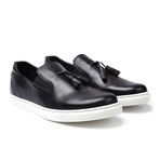 Garrett Tassel Sneaker // Black (US: 8)