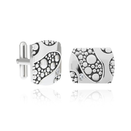 CZ Stone Cufflinks