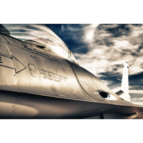 Colorado ANG F-16 (16"L x 24"W)