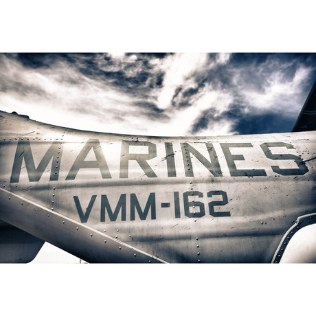 Marine Corps V-22 Osprey Fuselage Badging (16"L x 24"W)