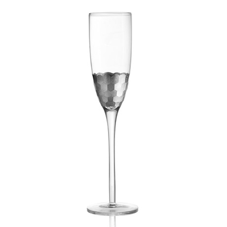 Daphne Flutes // Set of 4 (Silver)