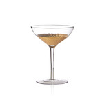 Daphne Champagne Coupe Glasses // Set of 4 (Gold)