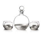 Daphne 5 Piece Decanter Set (Silver)