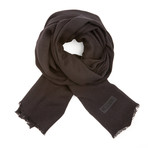 Moschino Woven Scarf // Black