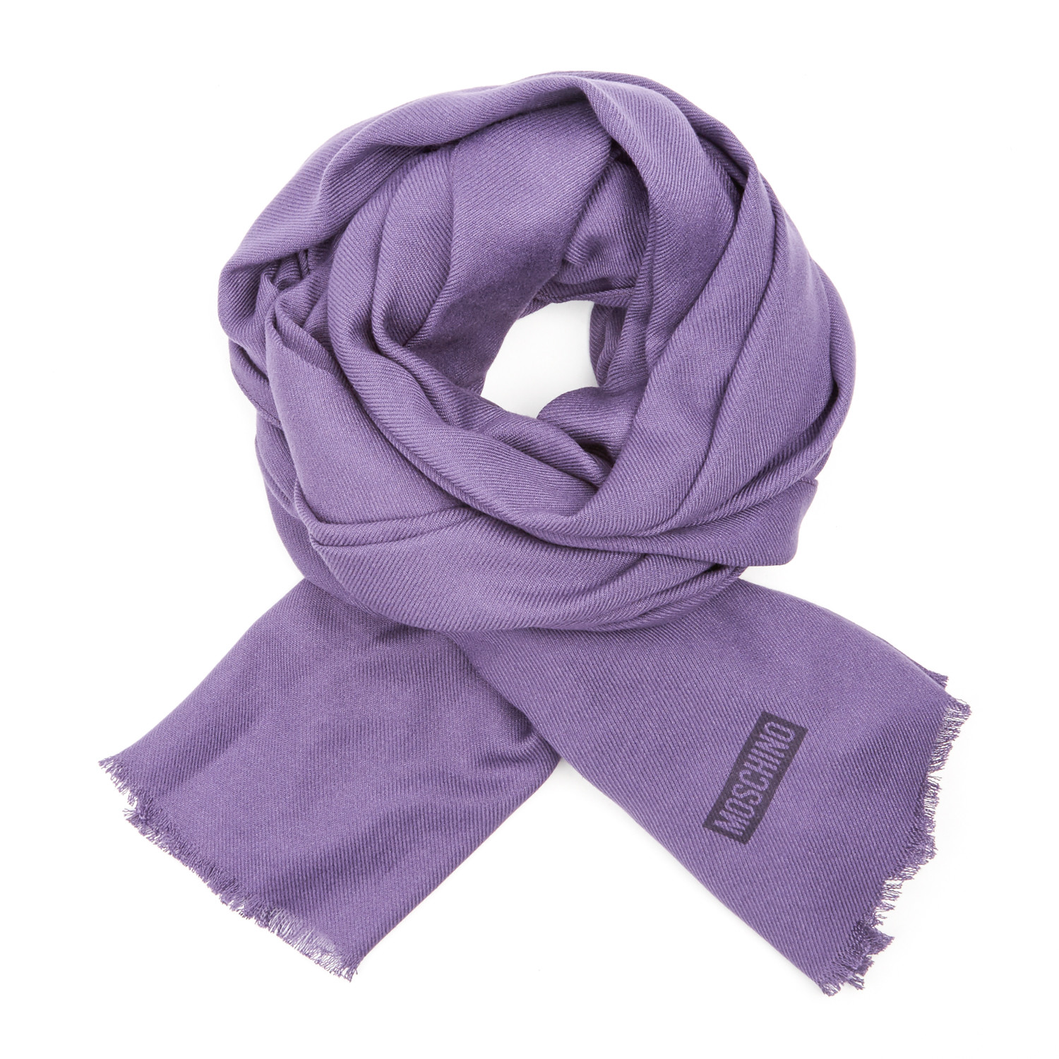 Moschino Woven Scarf // Violet - Sasa Group - Touch of Modern