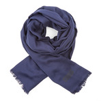 Moschino Woven Scarf // Royal