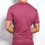 Zen V-Neck Tee // Violet Storm (XS)