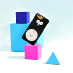 Mous Musicase // Retractable Earphone Case // Black & White (iPhone 5 // No Earphones)