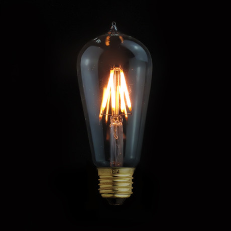 E27 4W LED Edison Filament Light Bulb // Type S