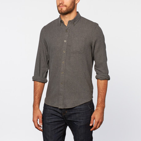 Gramercy Foundry // Flannel Shirt // Grey (S)