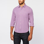 Gramercy Foundry // Silk + Cotton Point Collar Shirt // Light Purple (S)